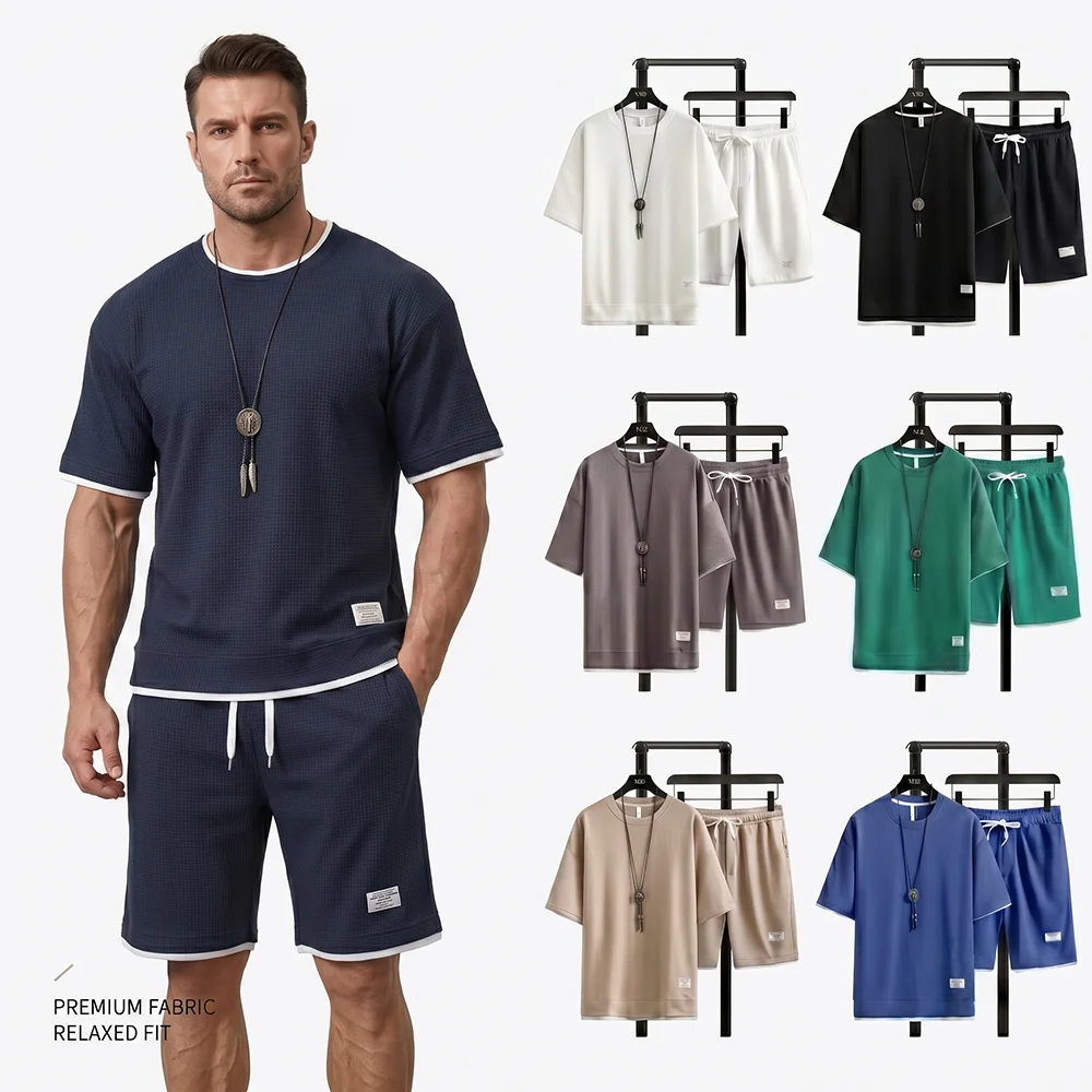 Streetwear Brand Shorts - Completo Estivo da Uomo in Maglia