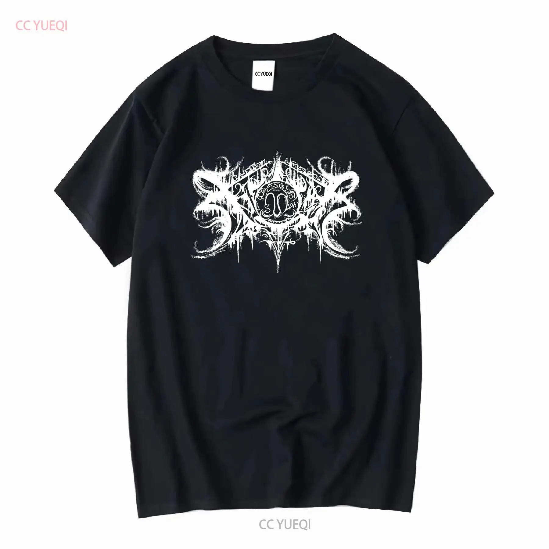Streetwear Brand For Men - XASTHUR Nuovissima T Shirt Black Metal