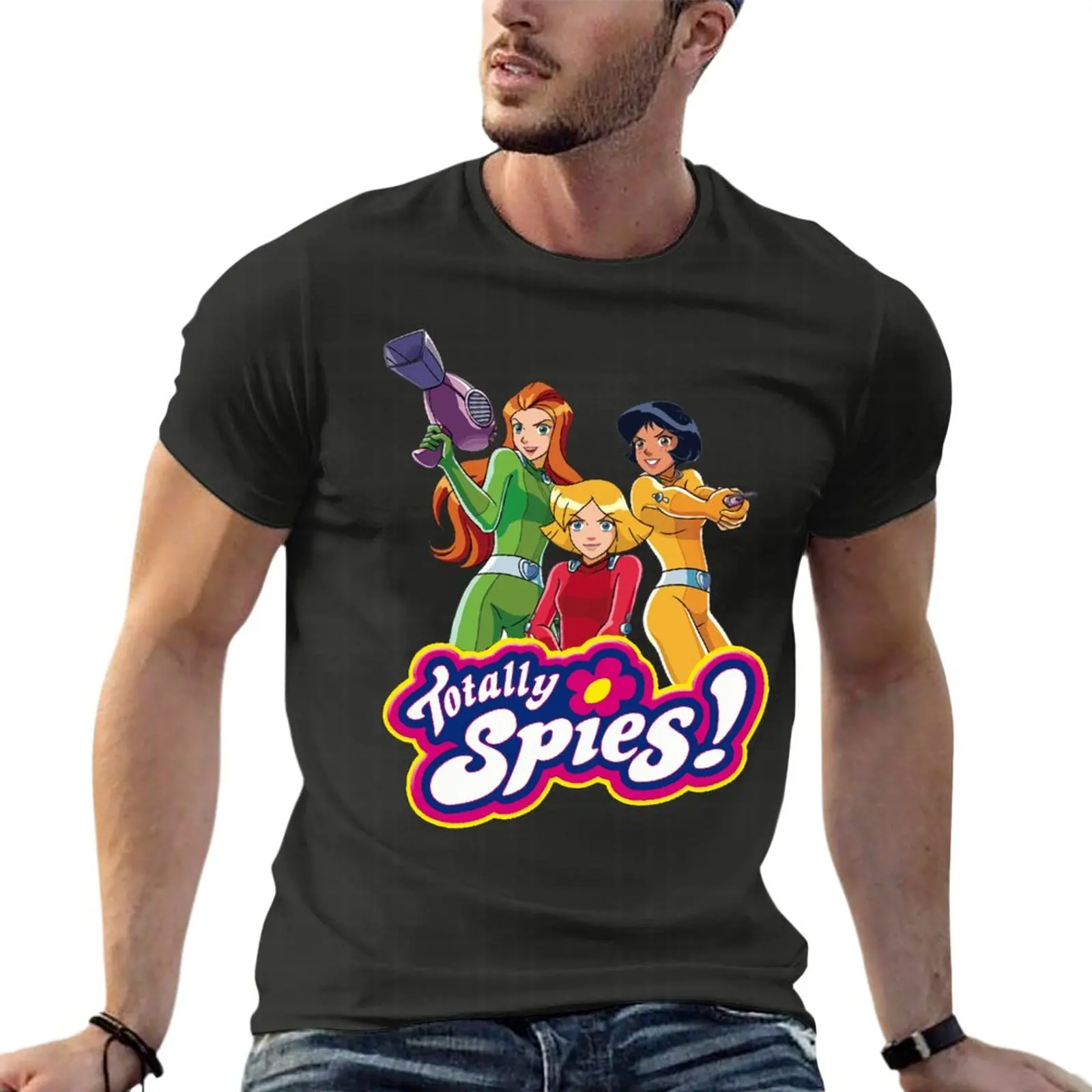 Streetwear Brand Jersey - T-shirt oversize Totally Spies, abbigliamento da