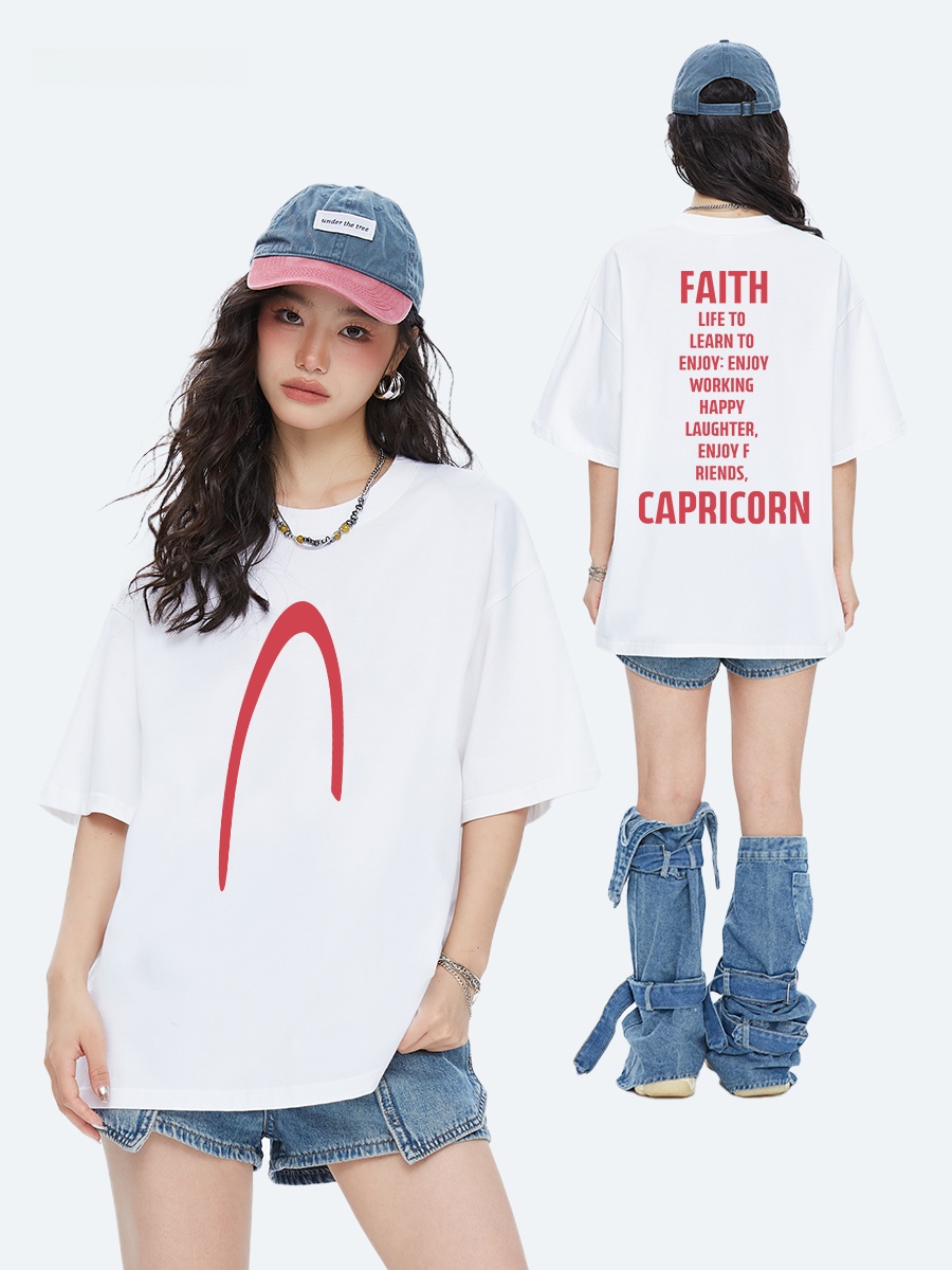 T-shirt in cotone a maniche co - Streetwear Brand Of The Year recensione e prezzo