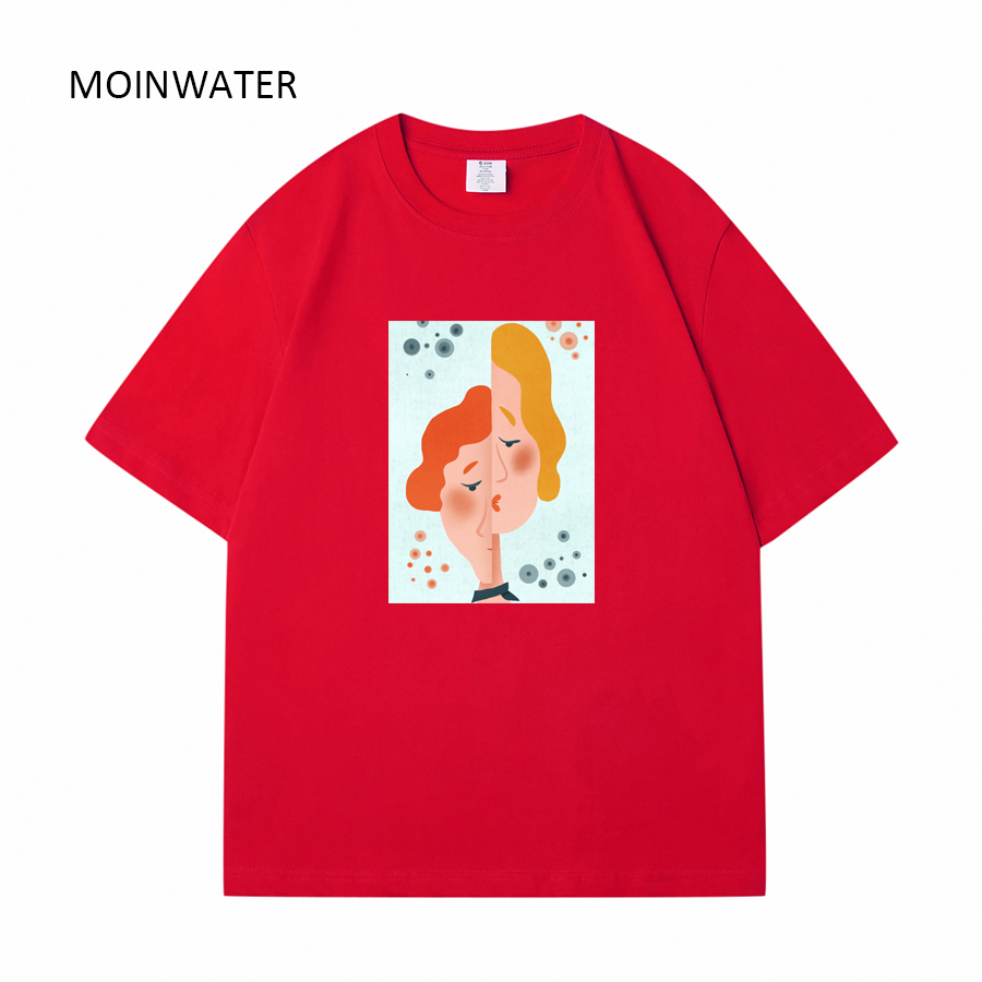 MOINWATER Women Brand New Red  - Streetwear Brand Jersey recensione e prezzo