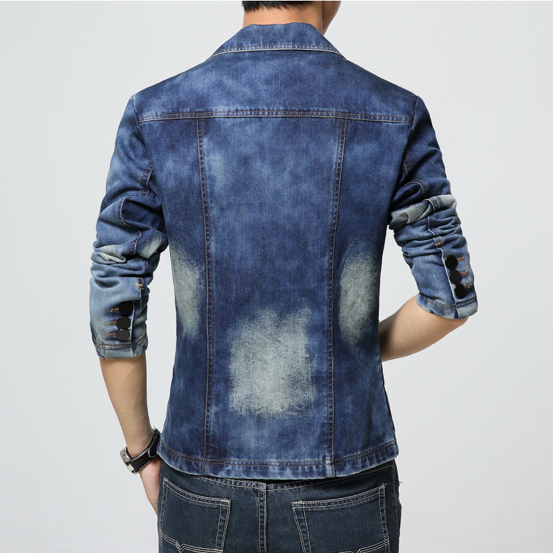 Giacca da uomo in Denim giacca - Streetwear Brand Jacket recensione e prezzo