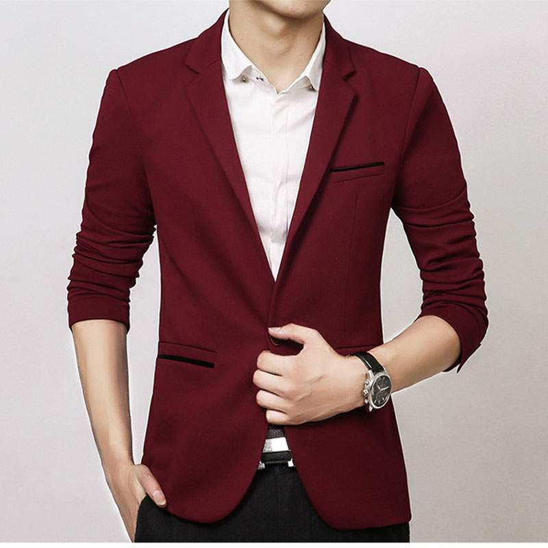 5XL-M Blazer casual da uomo di - Streetwear Brand Jacket recensione e prezzo