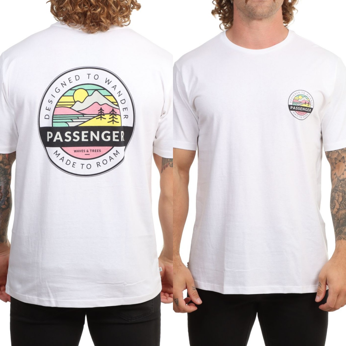 T-shirt classica con logo ecol - Streetwear Brand With Mountain Logo recensione e prezzo