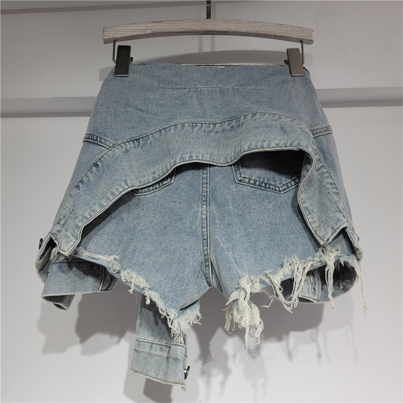 Shorts in denim da donna, jean - Streetwear Brand Shorts recensione e prezzo