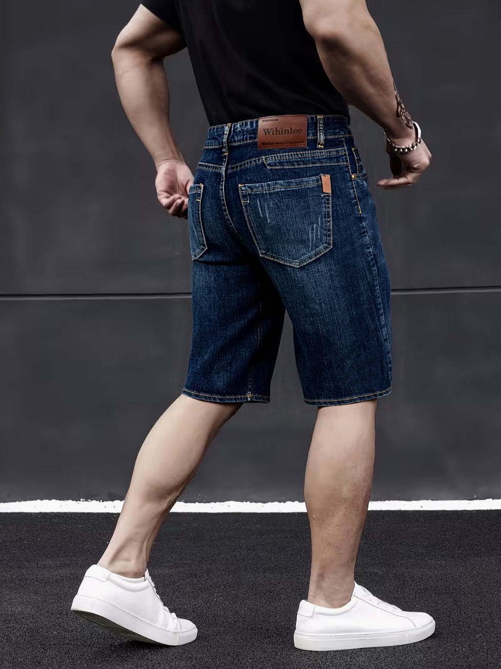Wthinlee Nuovi Jeans da Uomo B - Streetwear Brand Shorts recensione e prezzo